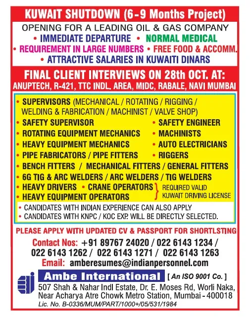 Urgent Hiring for Kuwait at SML Jobs — original poster