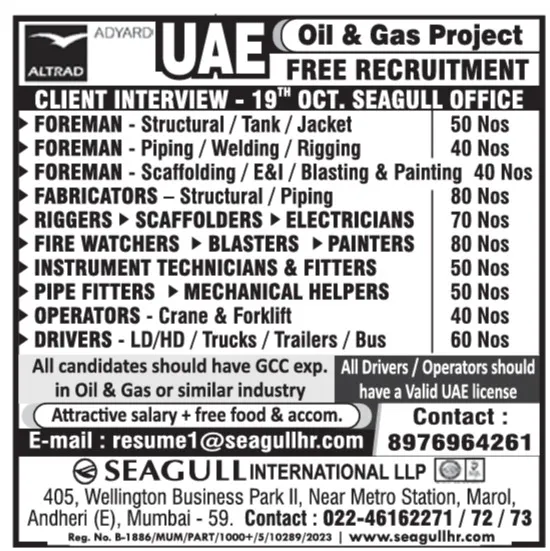 Urgent Hiring for UAE at SML Jobs — original poster